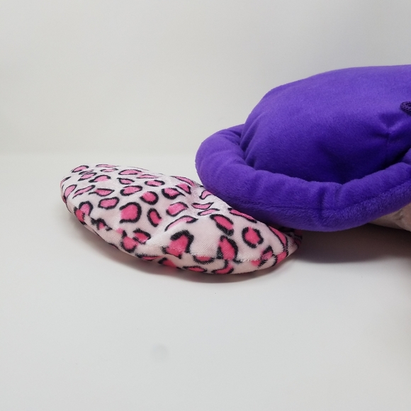 Vintage Y2K Pink Purple Sea Turtle Toy Factory Stuffed Animal NWT Large Plush - Picture 7 of 12